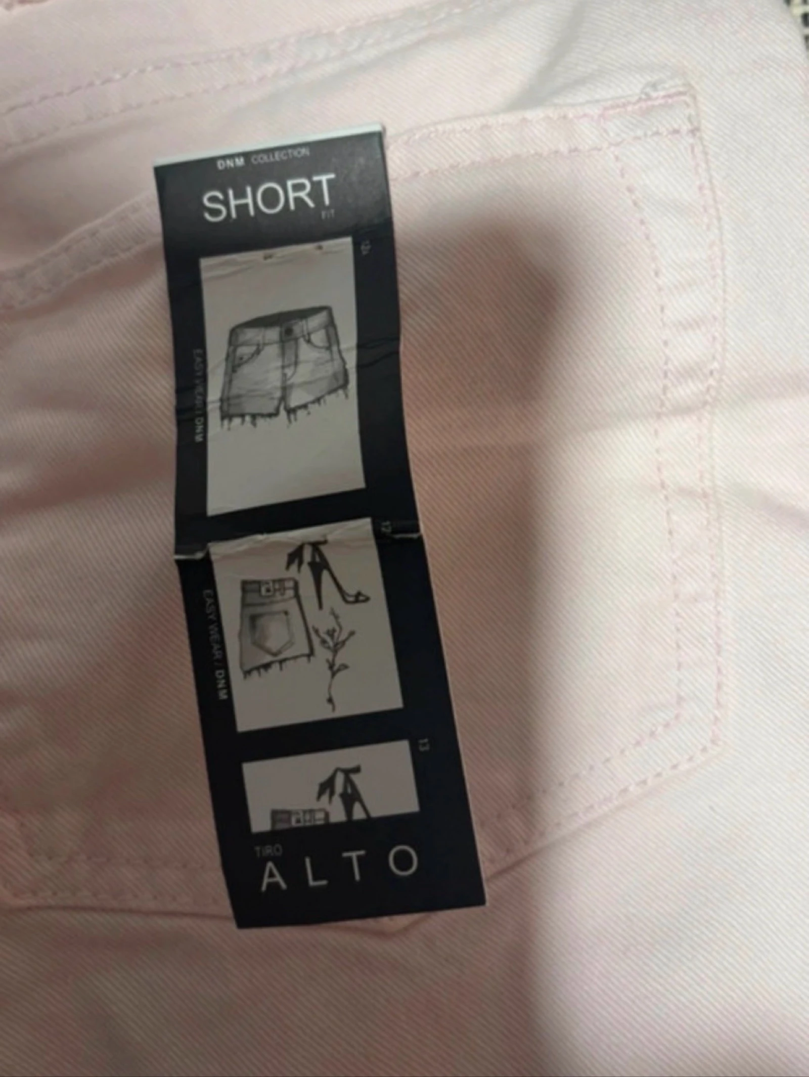 Short denim rosa palo Easy Wear nuevo con etiqueta talla 40 – photo 5